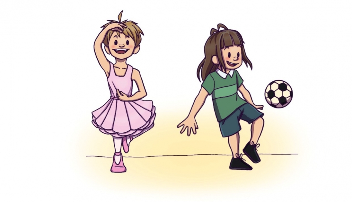 Les stéréotypes de genre dictent la façon dont les personnes doivent mais également ne doivent pas se comporter selon leur genre. Les combattre est donc primordial pour permettre à toutes et tous de s’épanouir librement. Illustration réalisée par Amélie Saint-Léger